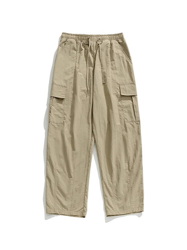 Men's Casual Loose Fit Cargo Pants-4