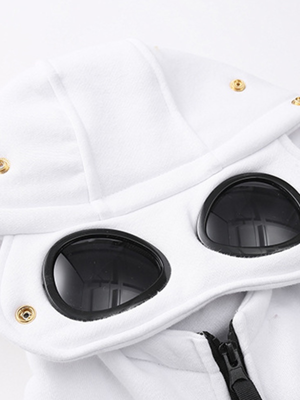 Men's Lense Zipper Oversized Hoodie-2