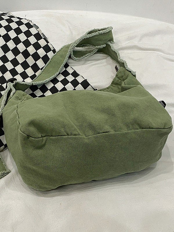 Vintage Distressed Crossbody Bag-3