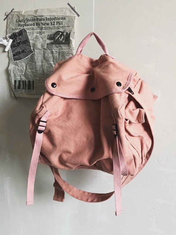 Vintage Large Canvas Messenger Bag-2
